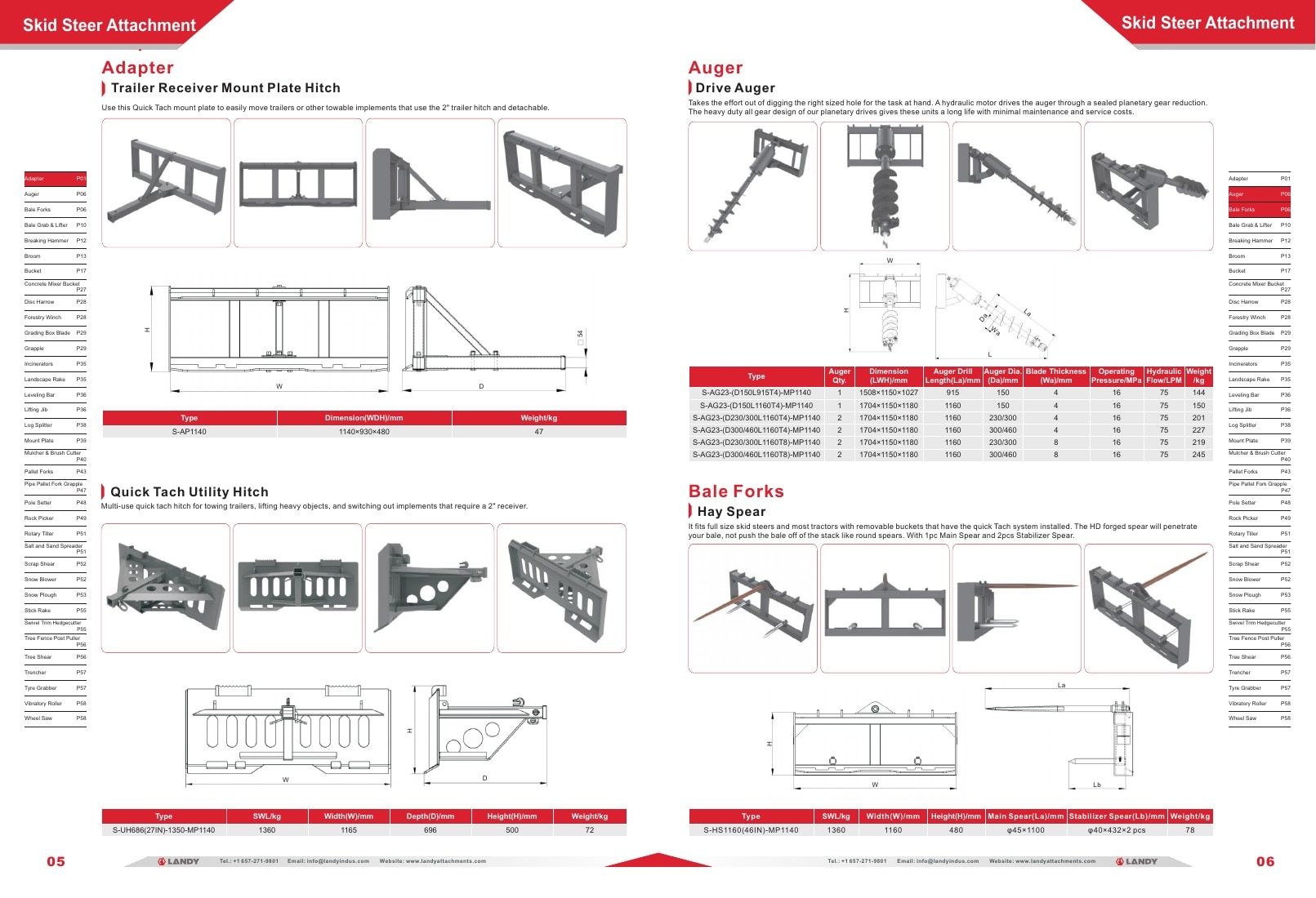 Attachman Tractor Attachments Catalog Weekly Ad January 1 - December 31, 2026