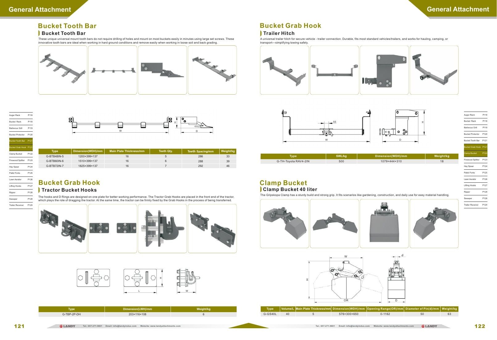 Attachman Tractor Attachments Catalog Weekly Ad January 1 - December 31, 2026