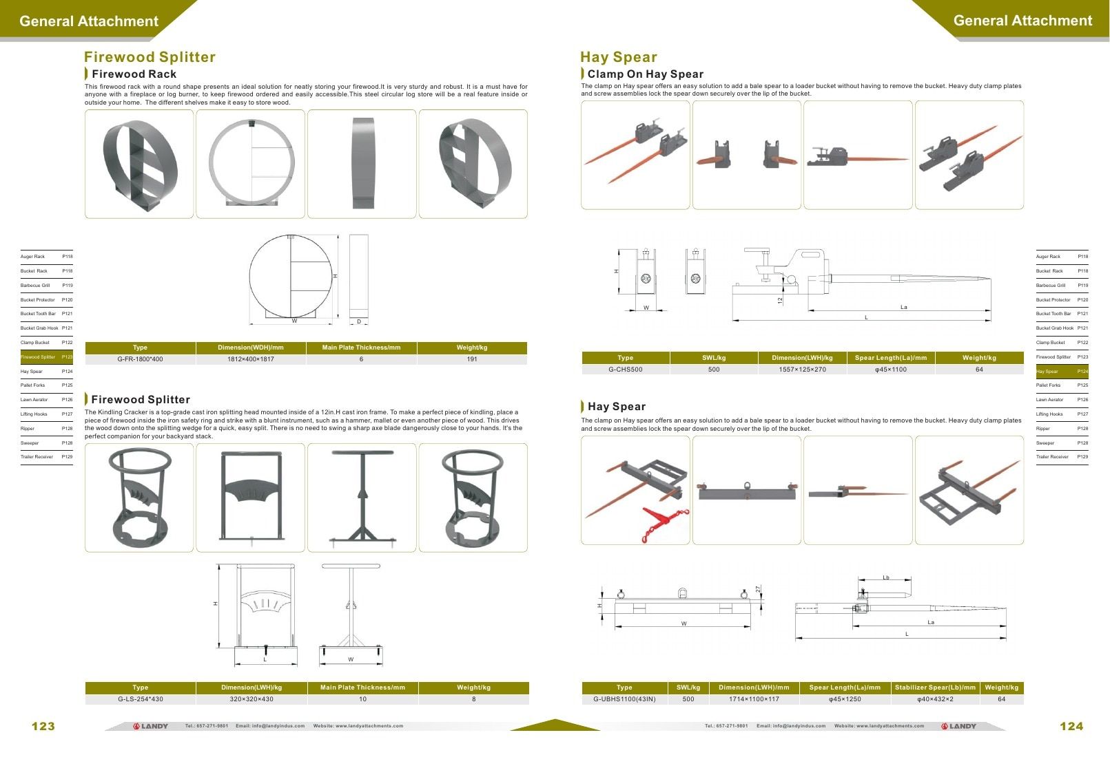 Attachman Tractor Attachments Catalog Weekly Ad January 1 - December 31, 2026
