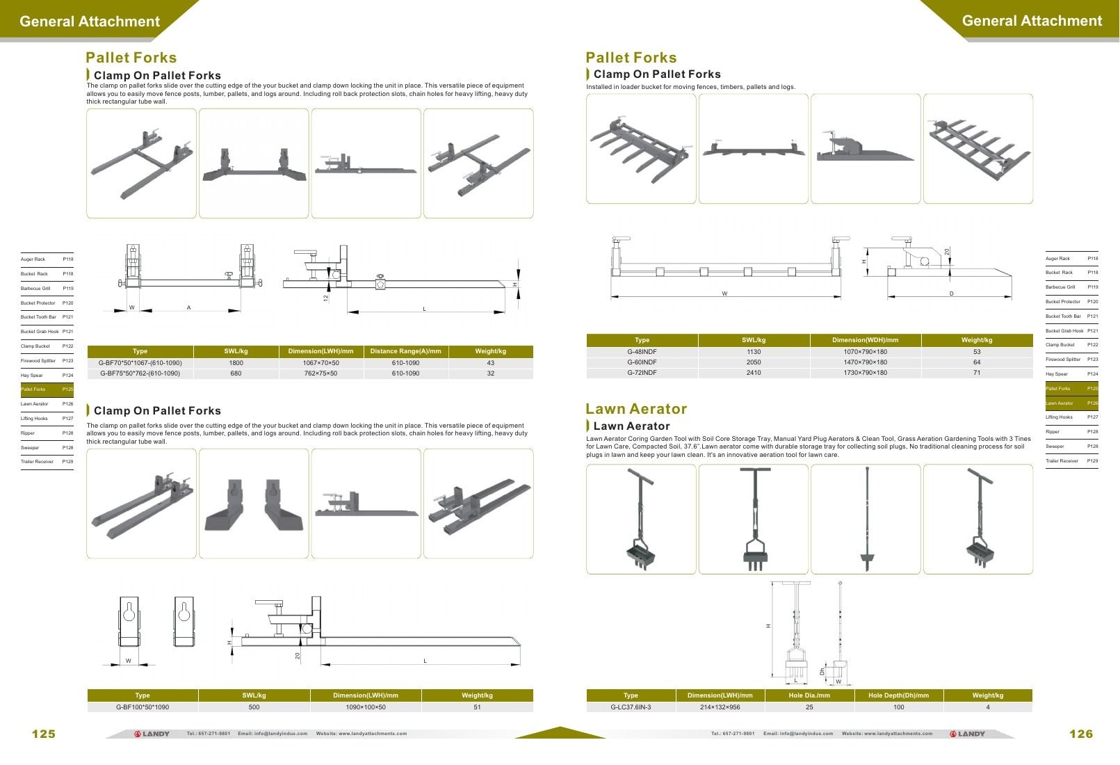 Attachman Tractor Attachments Catalog Weekly Ad January 1 - December 31, 2026