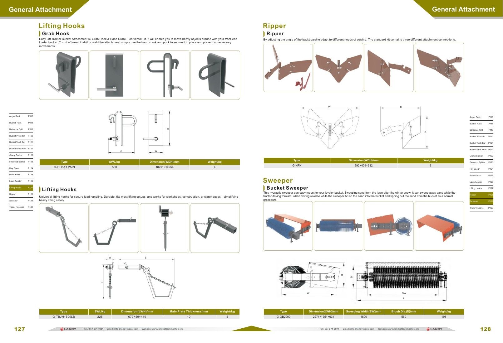 Attachman Tractor Attachments Catalog Weekly Ad January 1 - December 31, 2026