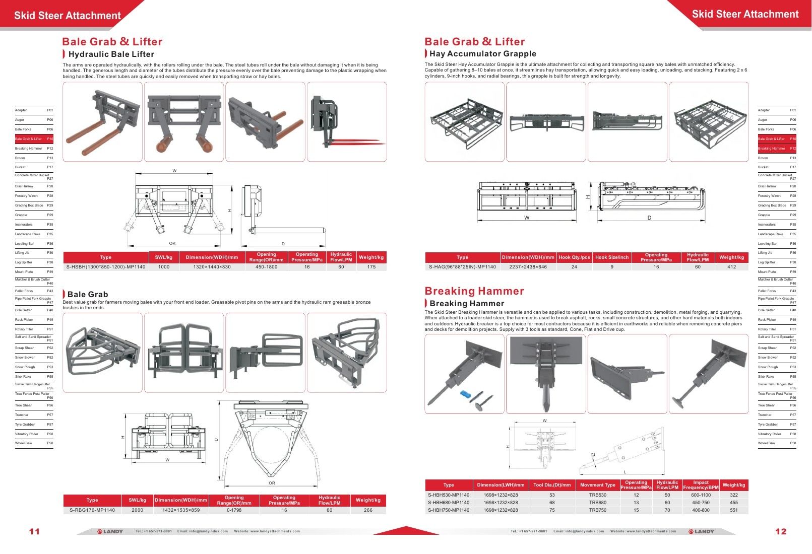 Attachman Tractor Attachments Catalog Weekly Ad January 1 - December 31, 2026