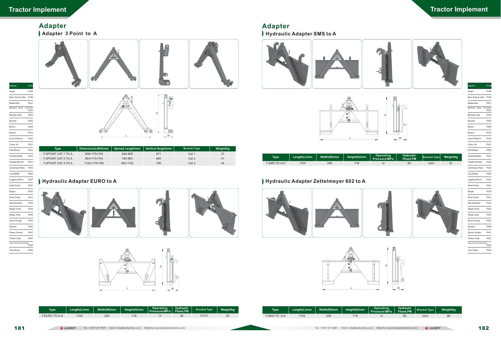 Attachman Tractor Attachments Catalog Weekly Ad January 1 - December 31, 2026