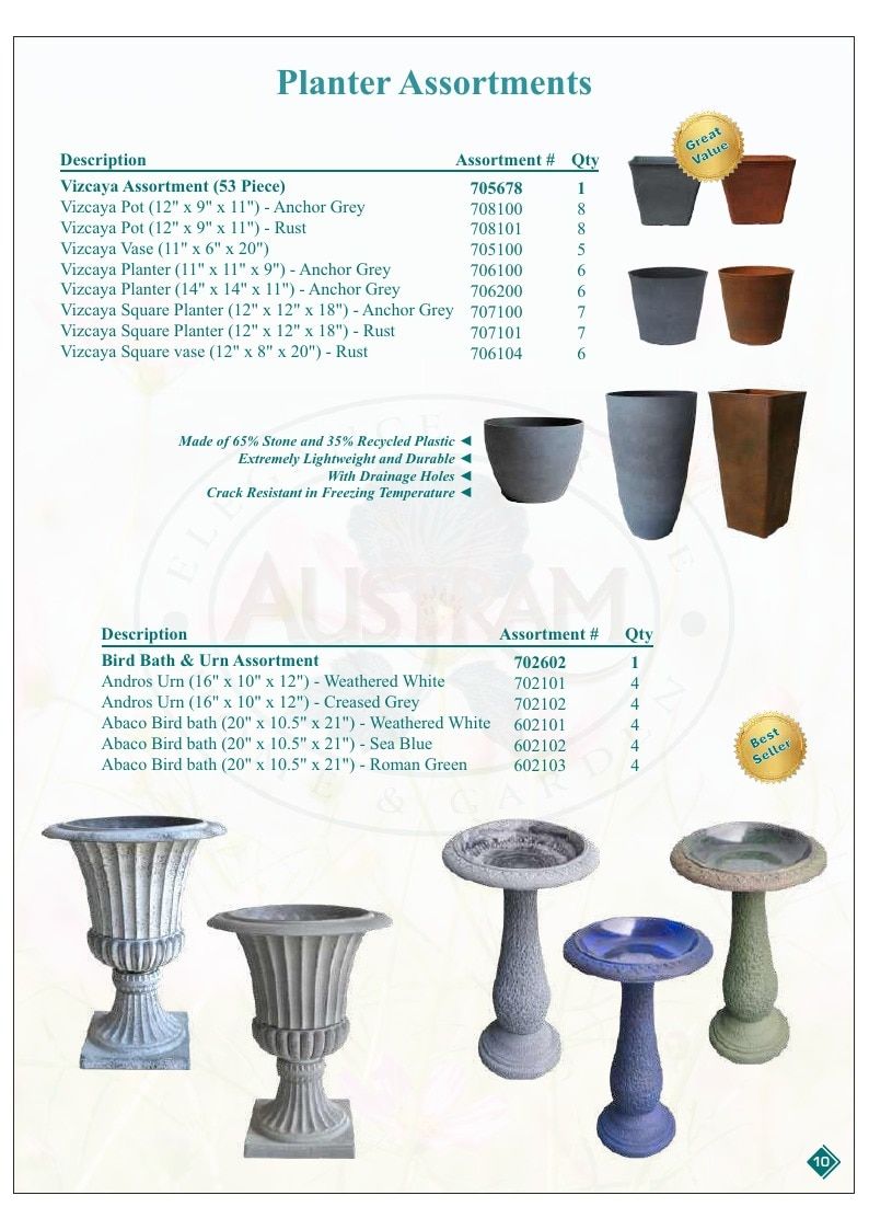 Austram Garden Products Catalog Weekly Ad January 1, 2025 - December 31, 2026