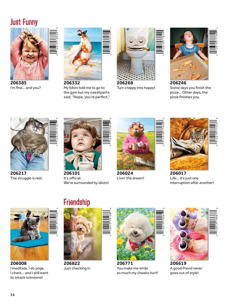 Avanti Press Greeting Cards Catalog Weekly Ad January 1 - December 31, 2026