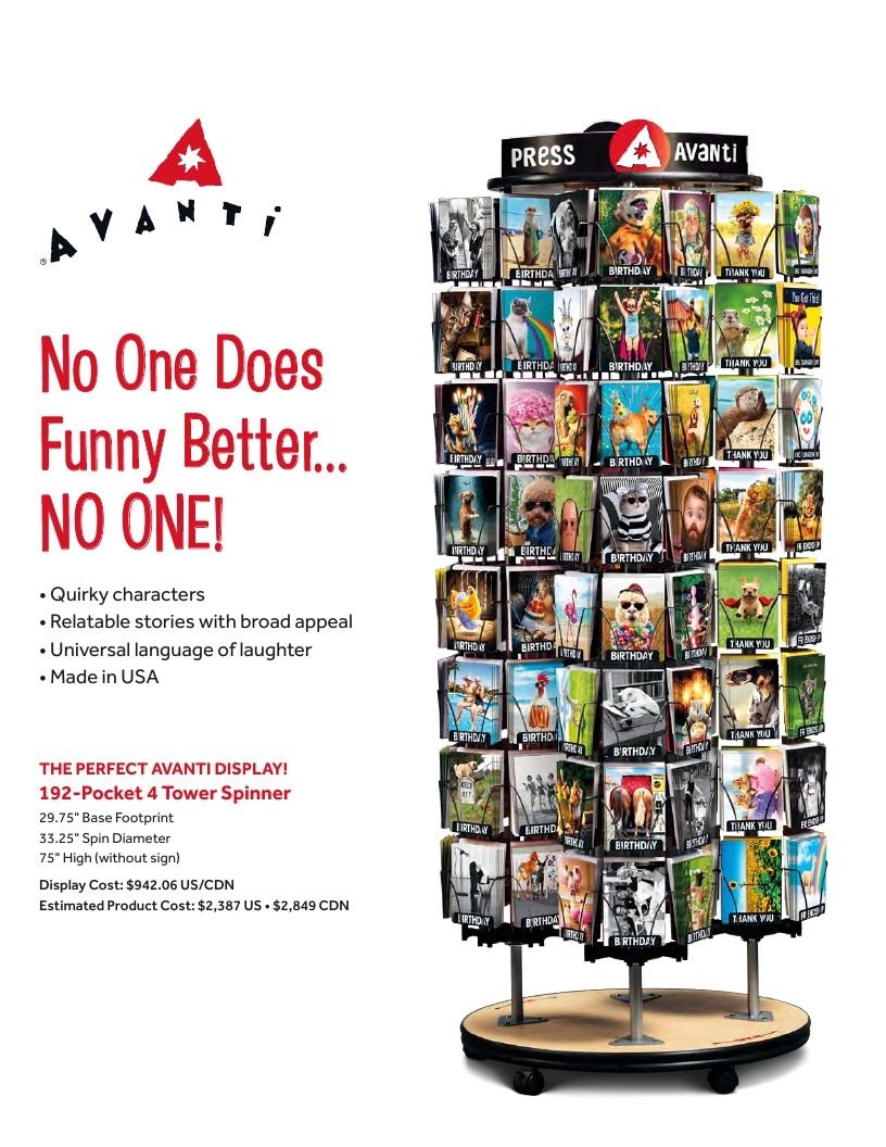 Avanti Press Greeting Cards Catalog Weekly Ad January 1 - December 31, 2026