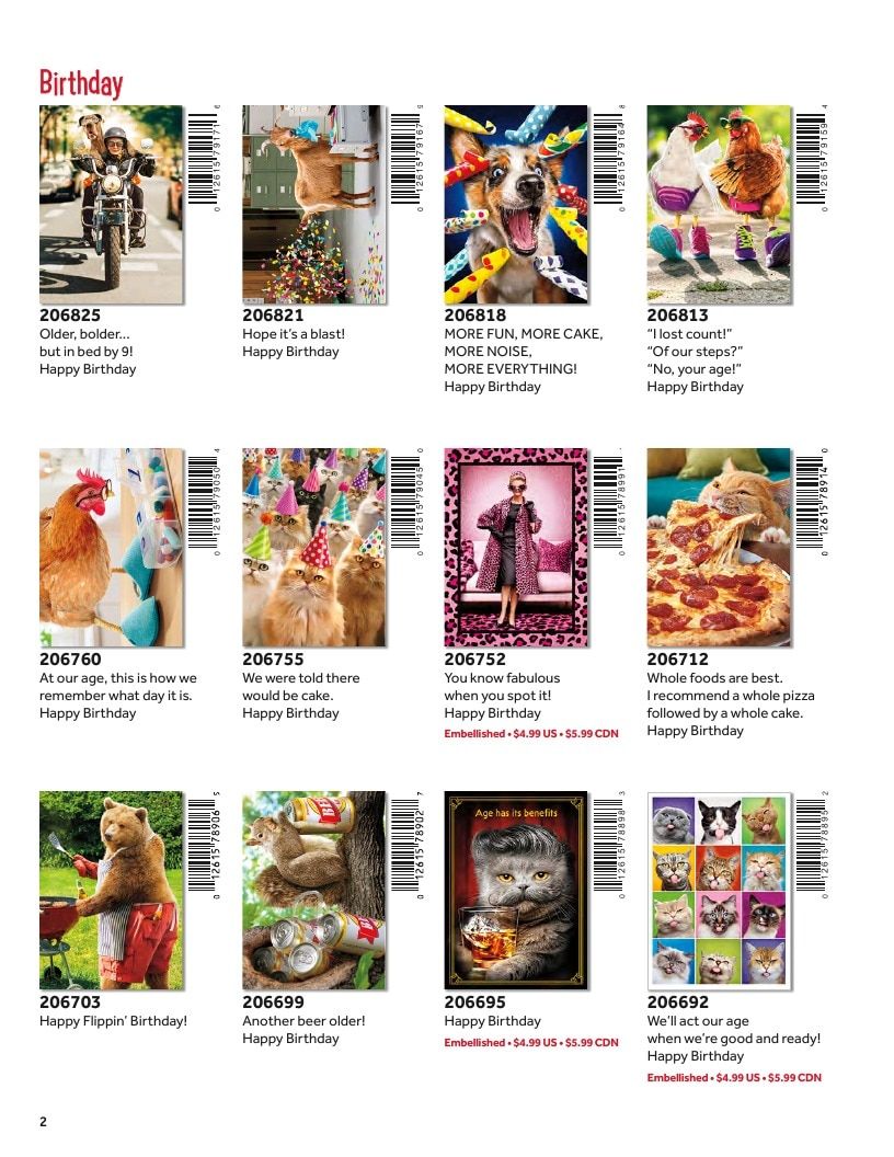 Avanti Press Greeting Cards Catalog Weekly Ad January 1 - December 31, 2026
