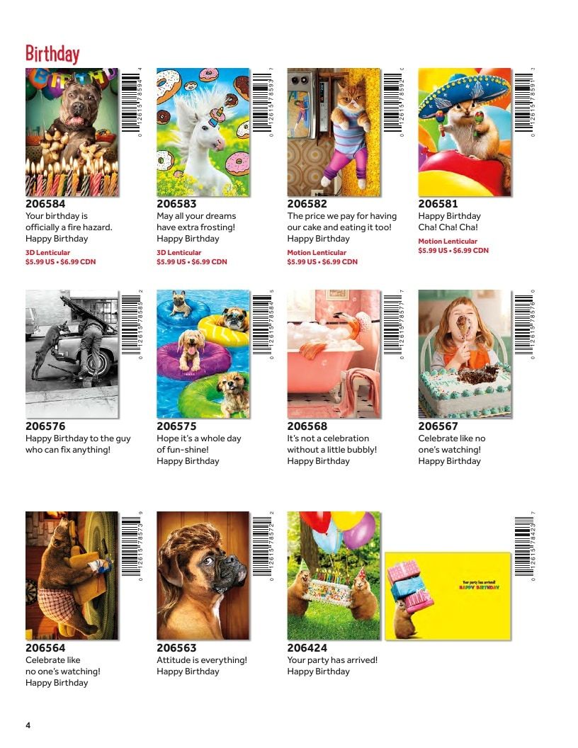 Avanti Press Greeting Cards Catalog Weekly Ad January 1 - December 31, 2026