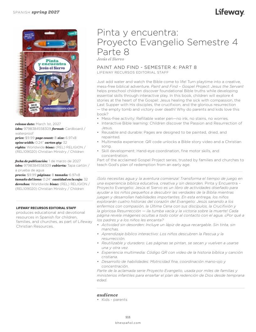 B&H Publishing Spring New Release Catalog Weekly Ad January 1, 2026 - December 31, 2027