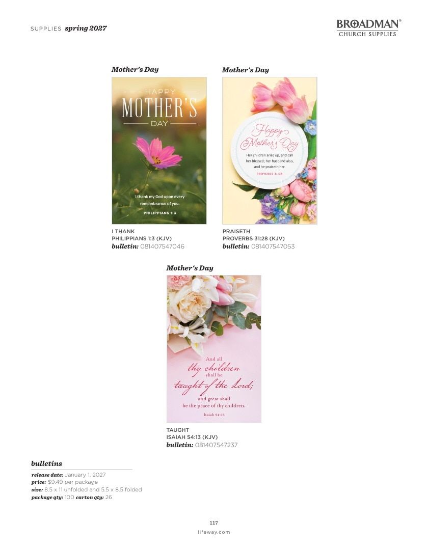 B&H Publishing Spring New Release Catalog Weekly Ad January 1, 2026 - December 31, 2027