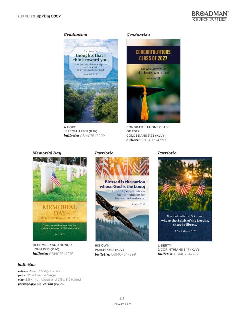B&H Publishing Spring New Release Catalog Weekly Ad January 1, 2026 - December 31, 2027