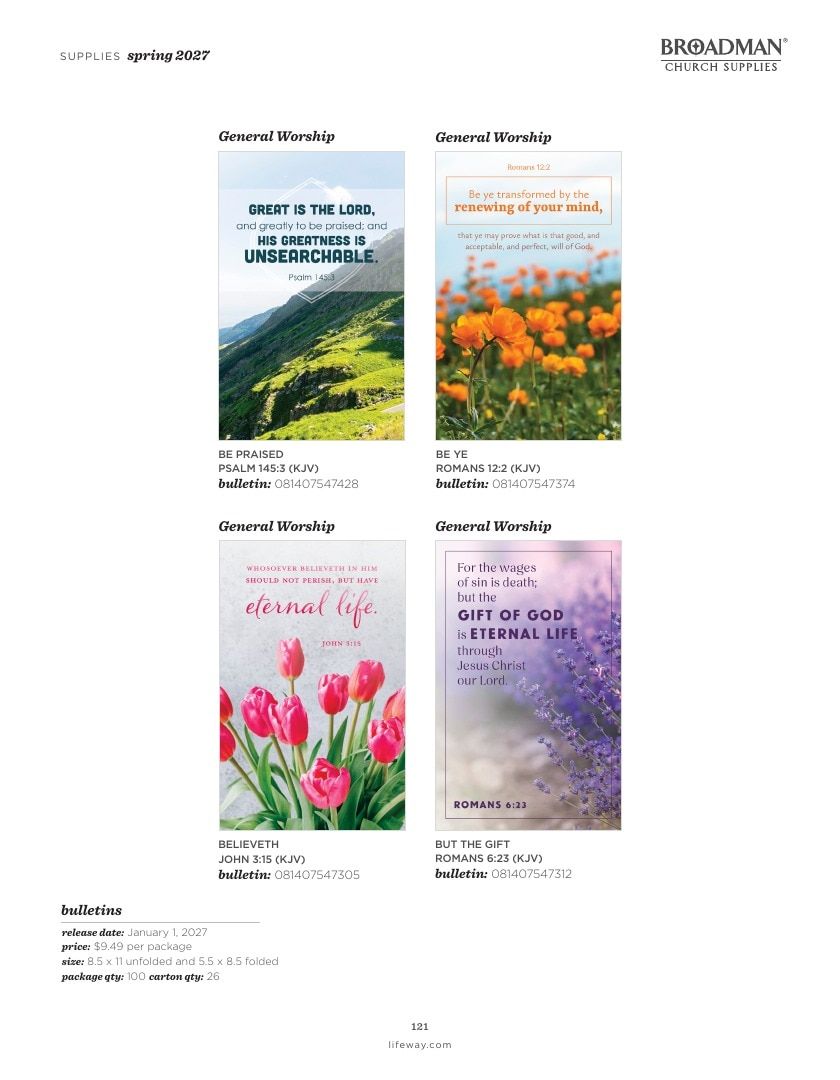 B&H Publishing Spring New Release Catalog Weekly Ad January 1, 2026 - December 31, 2027