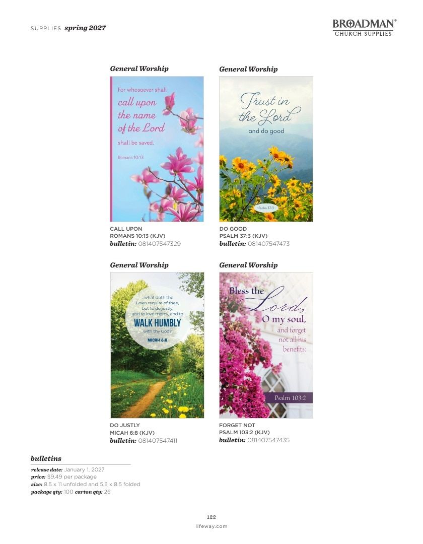 B&H Publishing Spring New Release Catalog Weekly Ad January 1, 2026 - December 31, 2027