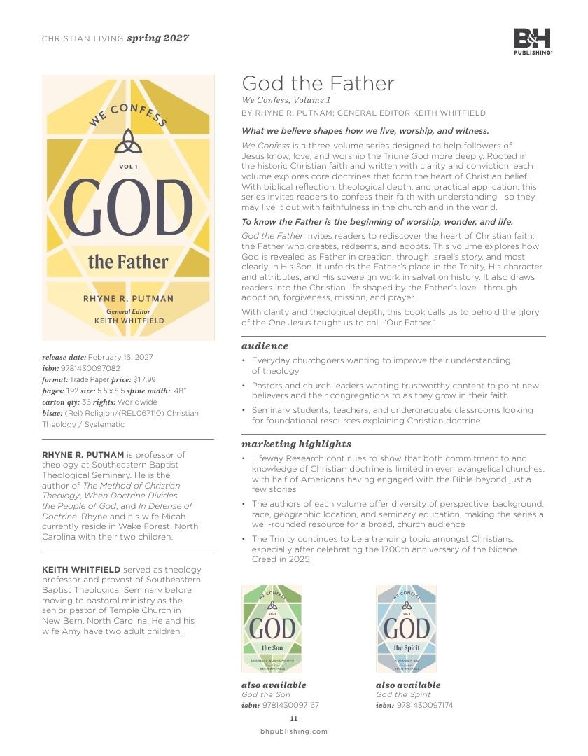 B&H Publishing Spring New Release Catalog Weekly Ad January 1, 2026 - December 31, 2027