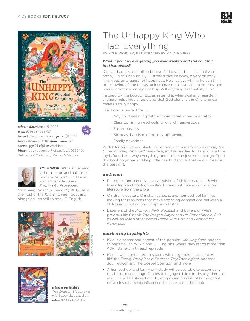 B&H Publishing Spring New Release Catalog Weekly Ad January 1, 2026 - December 31, 2027