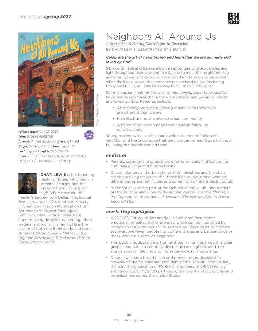 B&H Publishing Spring New Release Catalog Weekly Ad January 1, 2026 - December 31, 2027