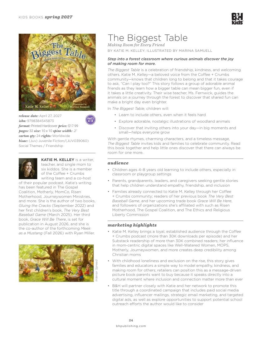 B&H Publishing Spring New Release Catalog Weekly Ad January 1, 2026 - December 31, 2027