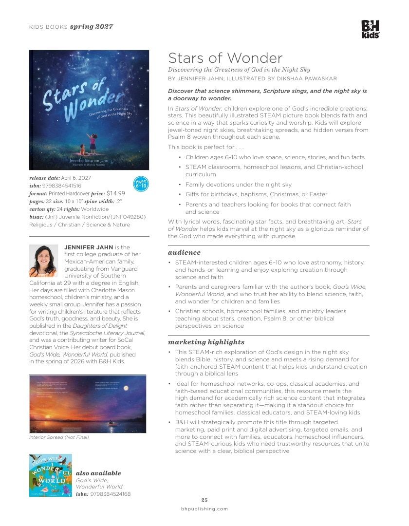 B&H Publishing Spring New Release Catalog Weekly Ad January 1, 2026 - December 31, 2027