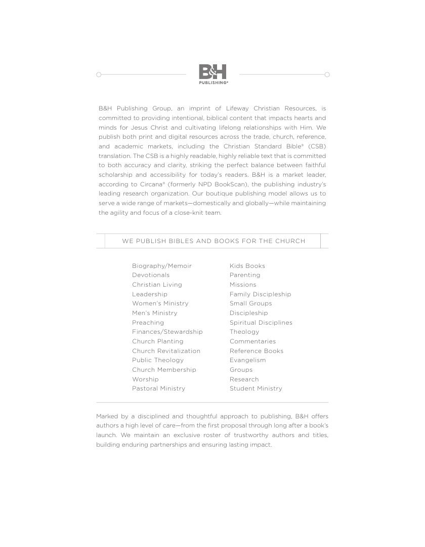 B&H Publishing Spring New Release Catalog Weekly Ad January 1, 2026 - December 31, 2027