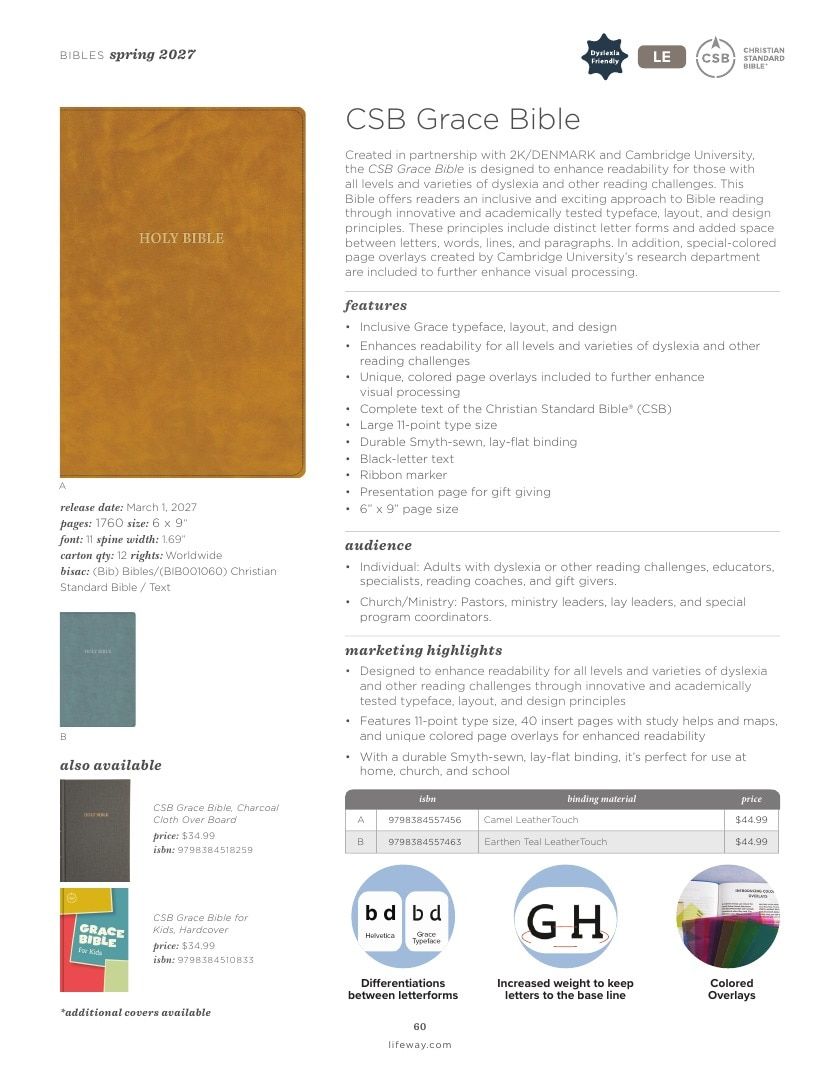 B&H Publishing Spring New Release Catalog Weekly Ad January 1, 2026 - December 31, 2027