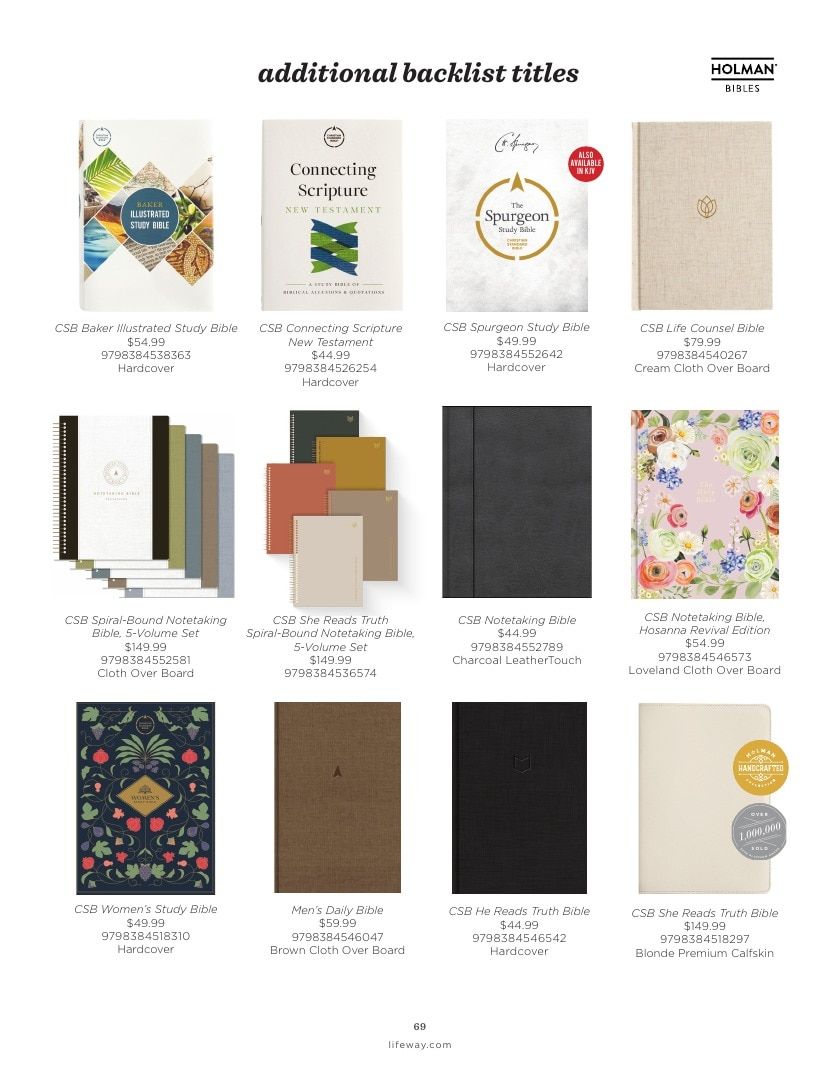 B&H Publishing Spring New Release Catalog Weekly Ad January 1, 2026 - December 31, 2027