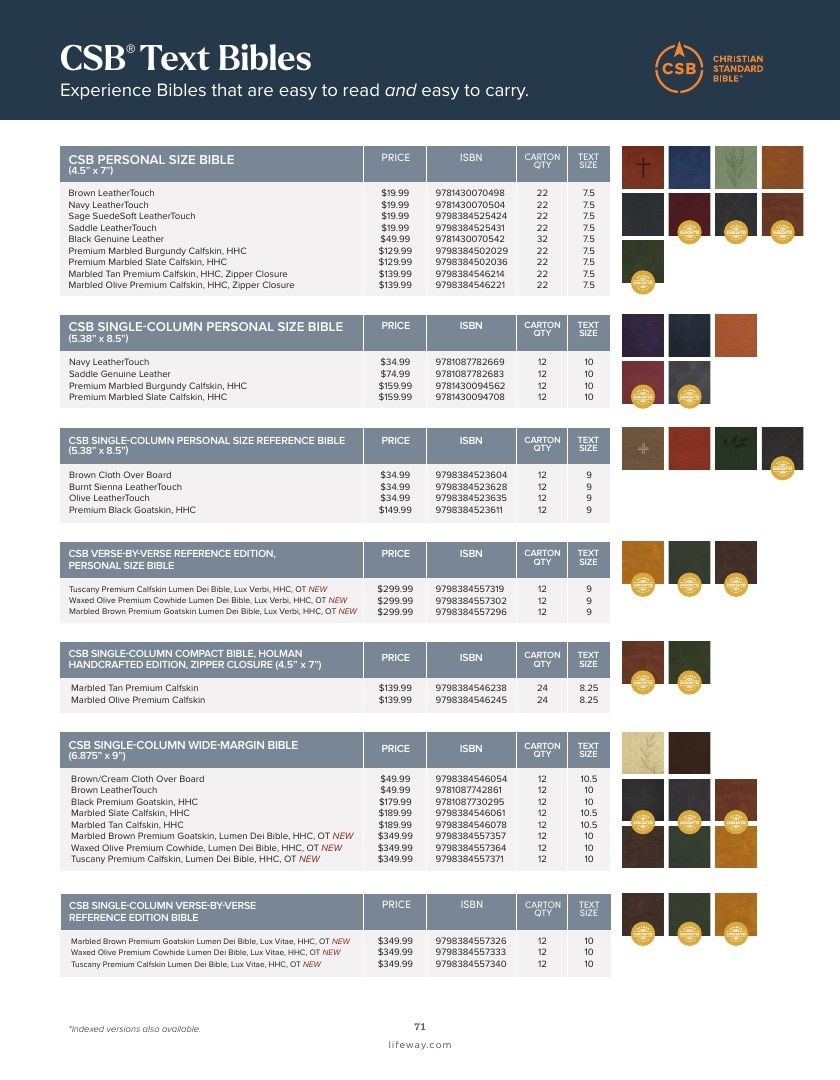 B&H Publishing Spring New Release Catalog Weekly Ad January 1, 2026 - December 31, 2027
