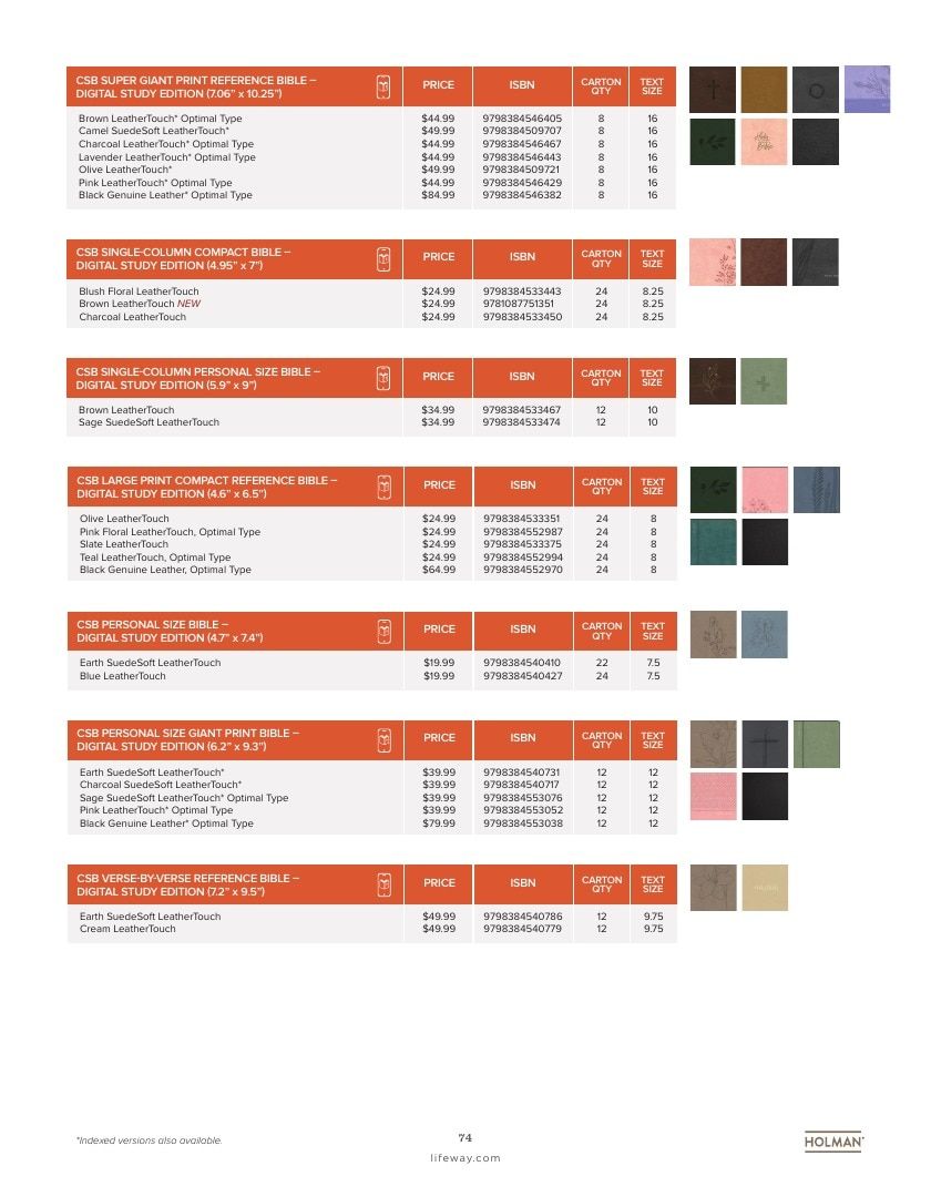 B&H Publishing Spring New Release Catalog Weekly Ad January 1, 2026 - December 31, 2027