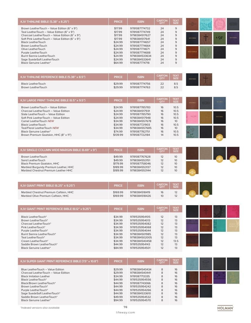 B&H Publishing Spring New Release Catalog Weekly Ad January 1, 2026 - December 31, 2027