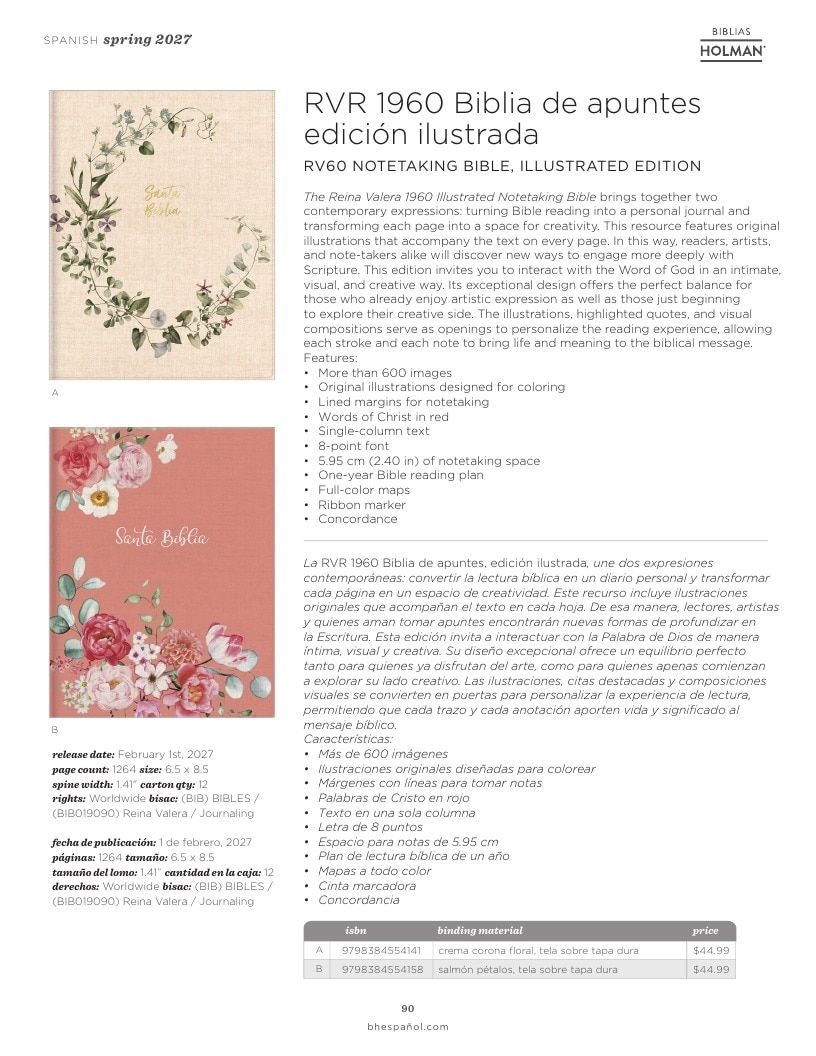 B&H Publishing Spring New Release Catalog Weekly Ad January 1, 2026 - December 31, 2027
