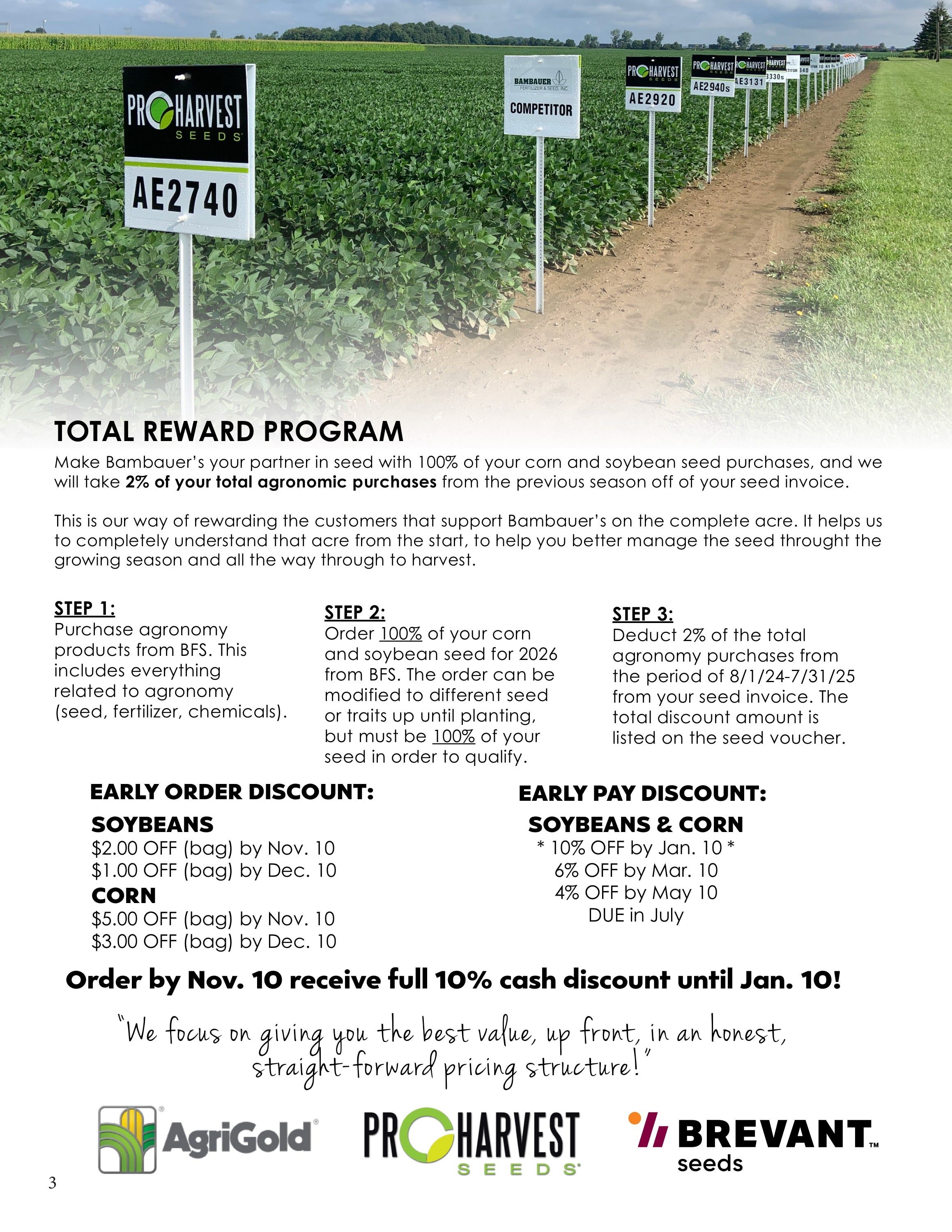 Bambauer Seed Seed Products Guide Weekly Ad January 1 - December 31, 2026