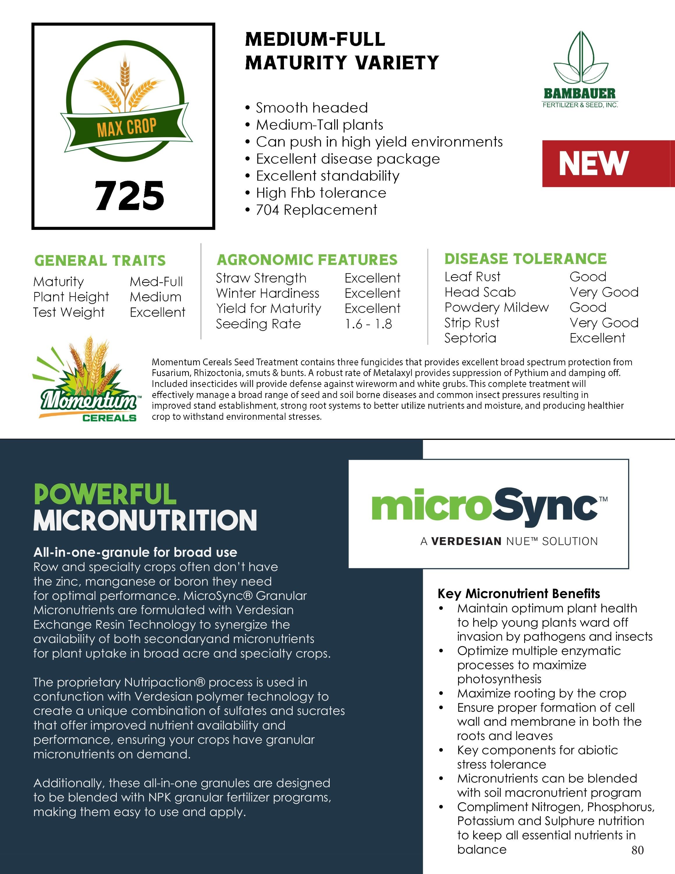 Bambauer Seed Seed Products Guide Weekly Ad January 1 - December 31, 2026