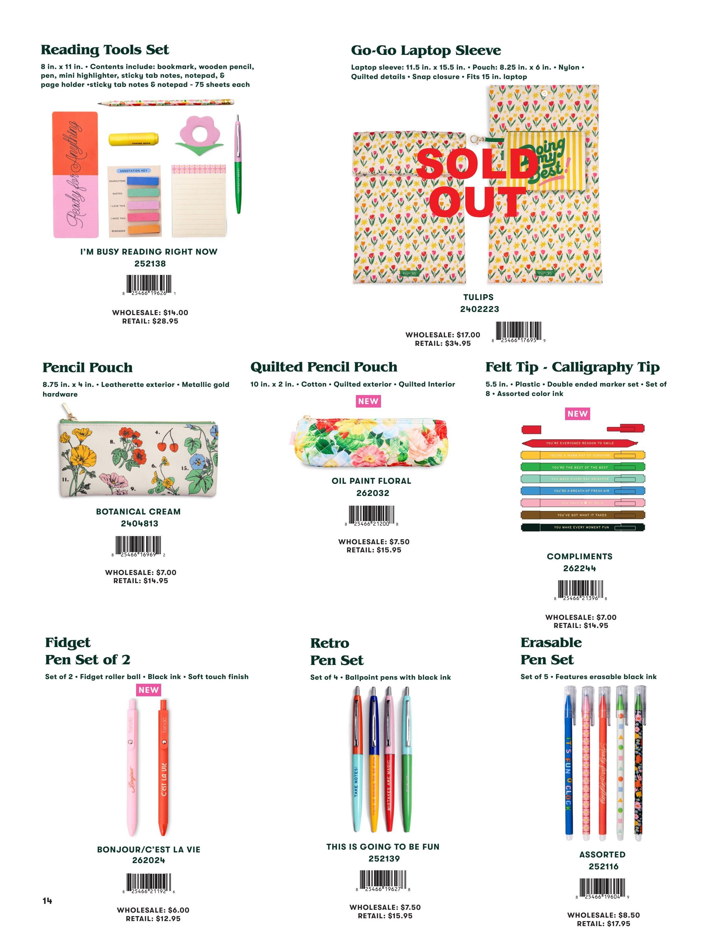 ban.do Fall Product Catalog Weekly Ad January 1 - December 31, 2026