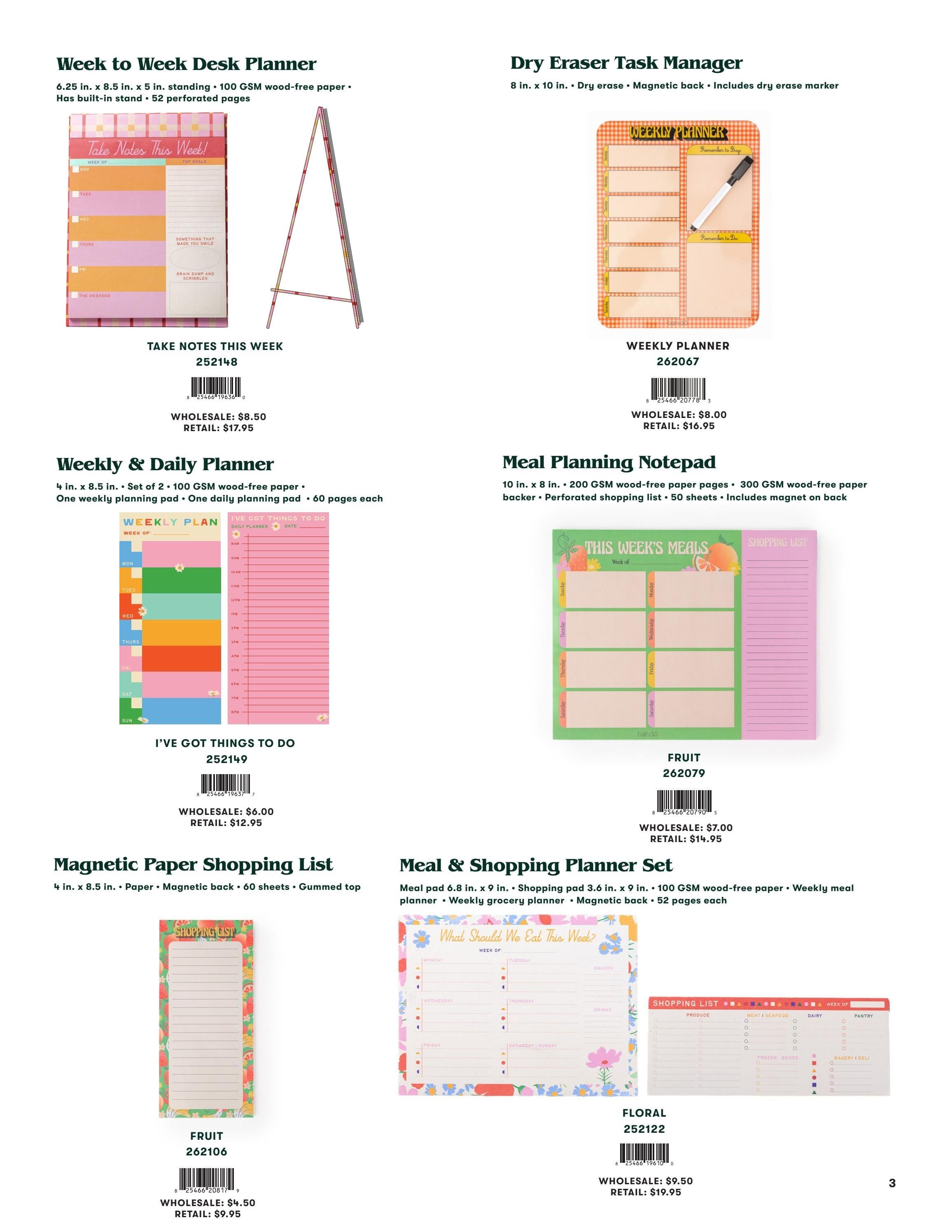 ban.do Fall Product Catalog Weekly Ad January 1 - December 31, 2026