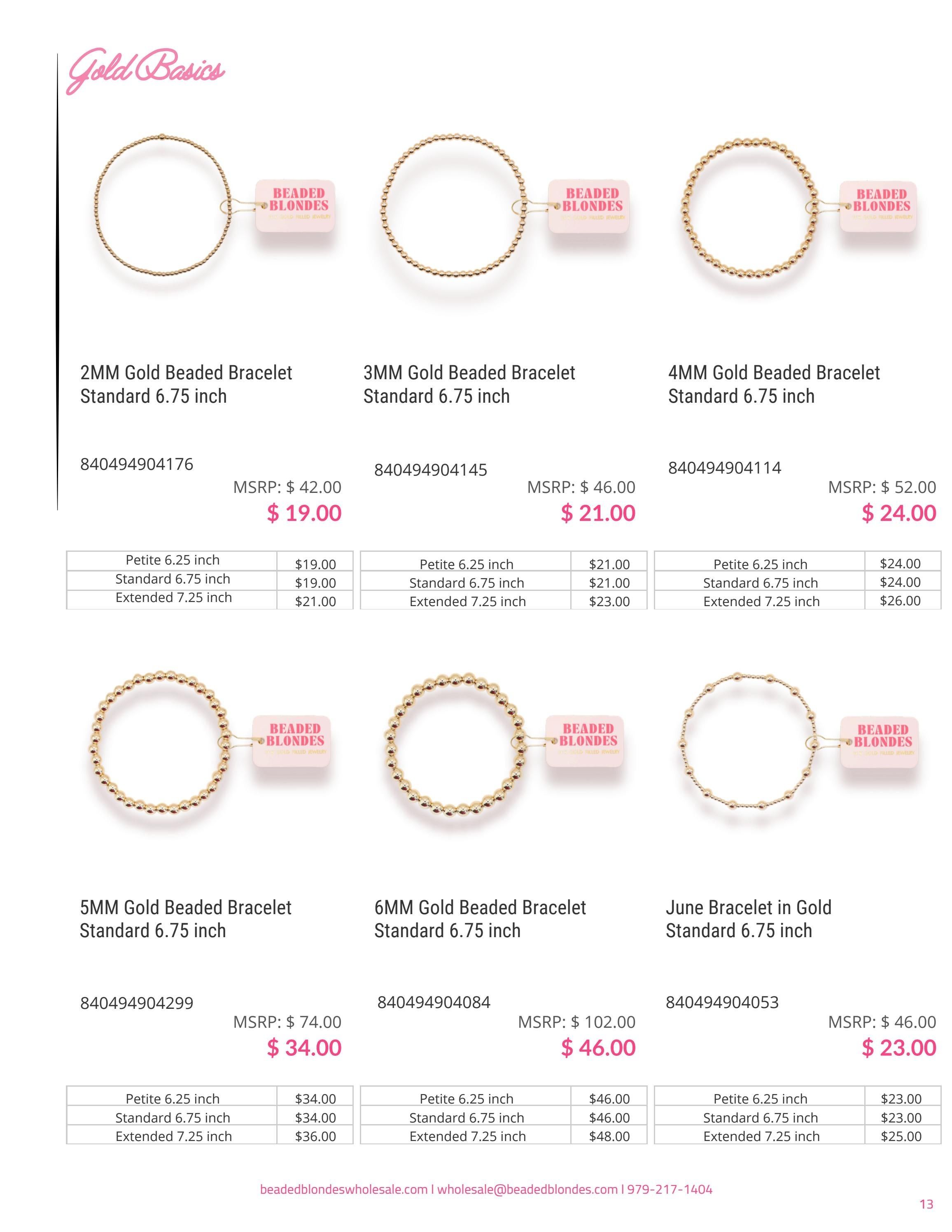 Beaded Blondes Jewelry Catalog Weekly Ad January 1 - December 31, 2026