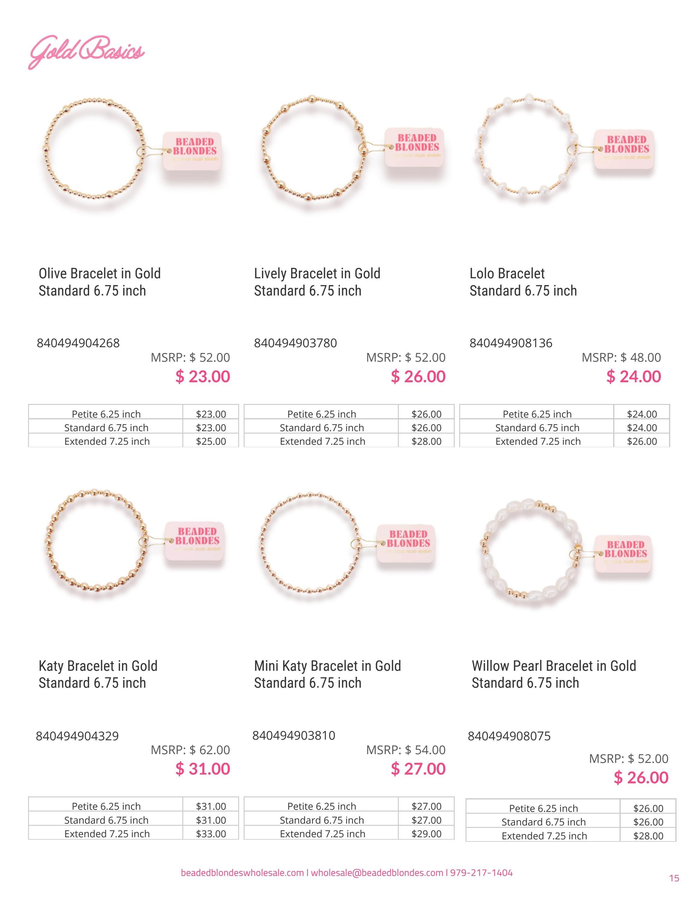 Beaded Blondes Jewelry Catalog Weekly Ad January 1 - December 31, 2026
