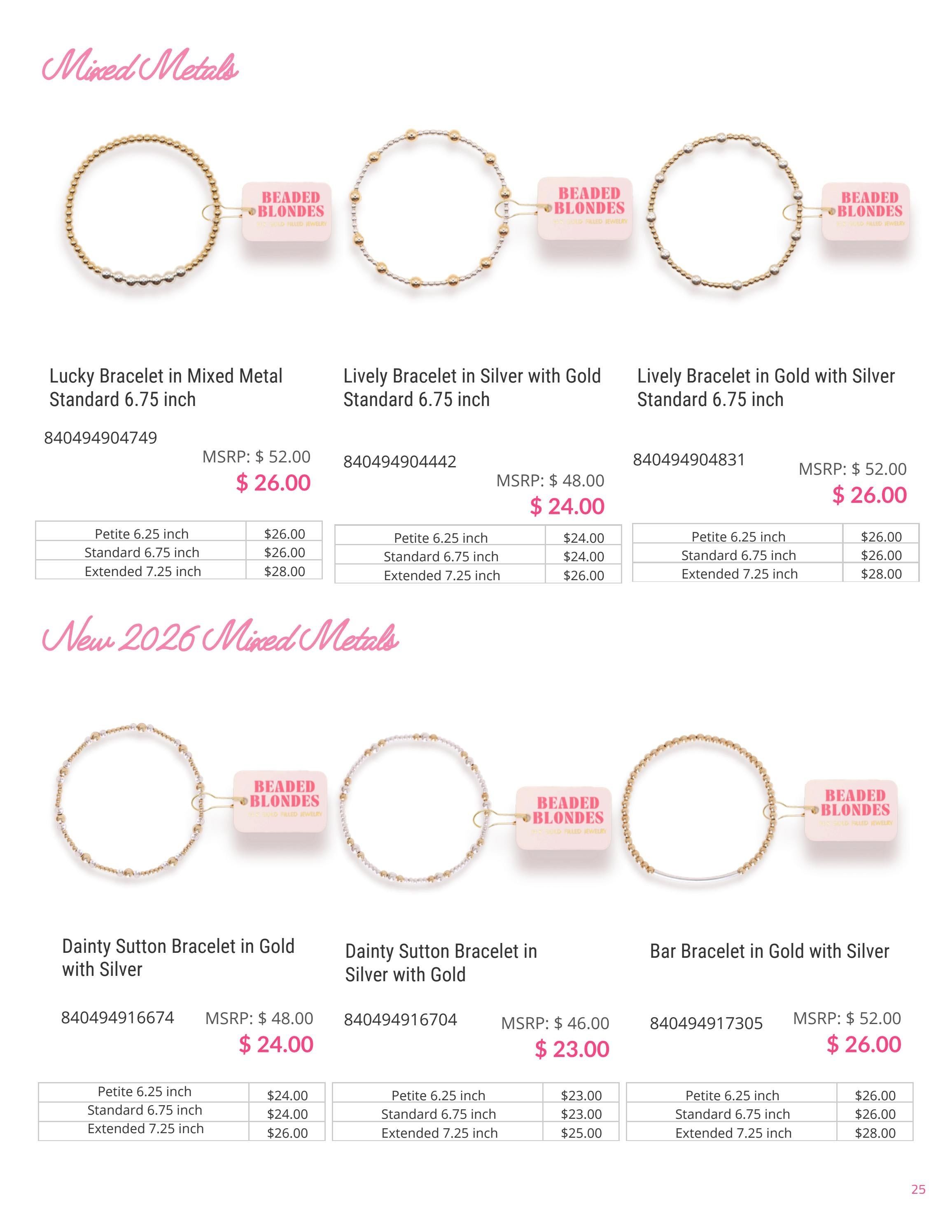 Beaded Blondes Jewelry Catalog Weekly Ad January 1 - December 31, 2026