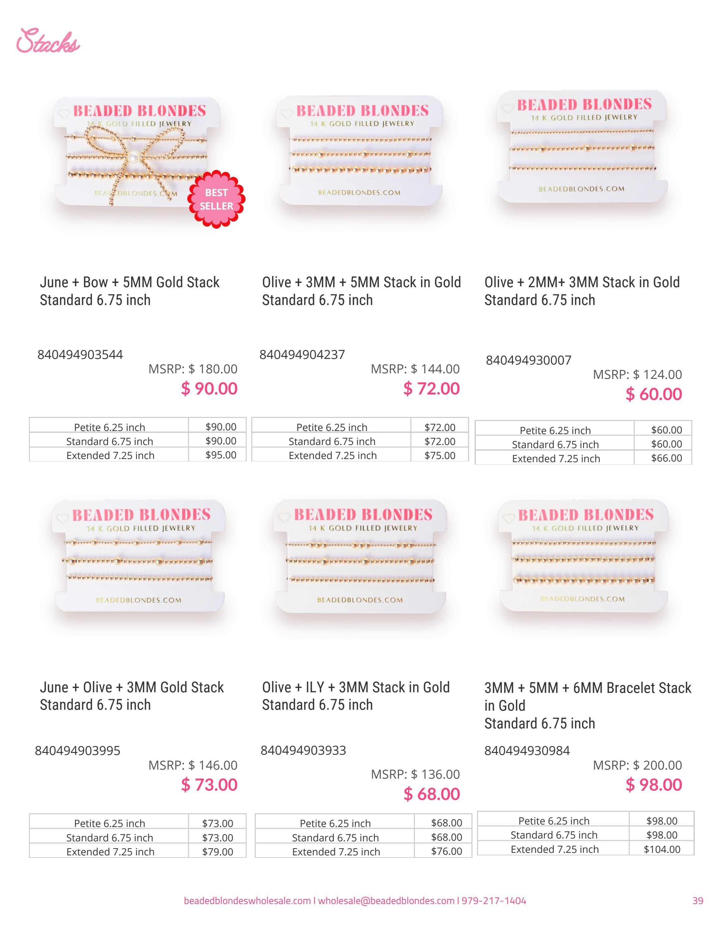 Beaded Blondes Jewelry Catalog Weekly Ad January 1 - December 31, 2026