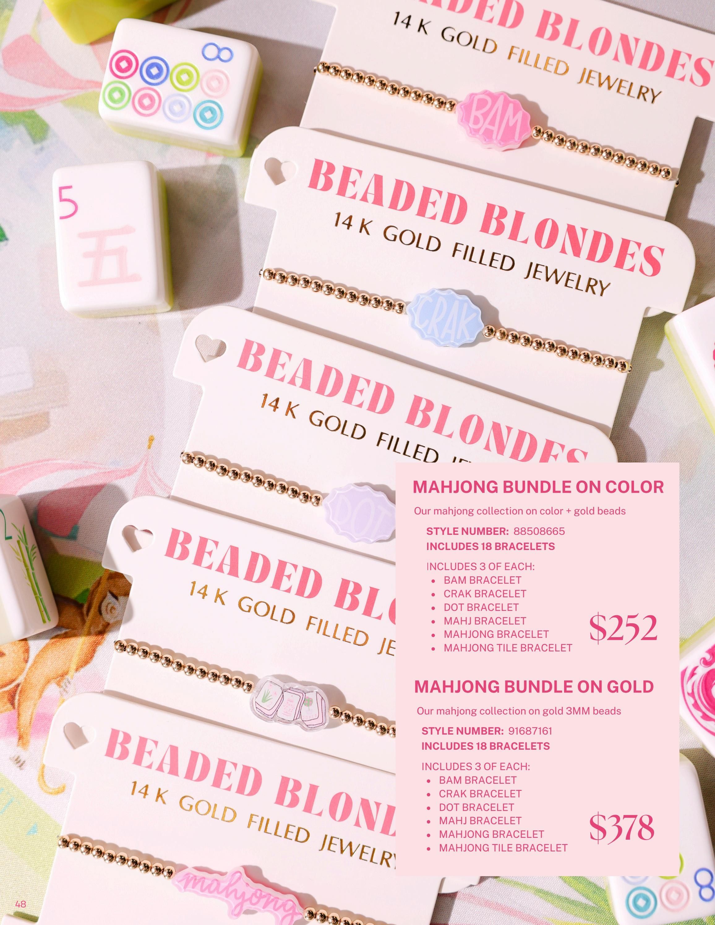 Beaded Blondes Jewelry Catalog Weekly Ad January 1 - December 31, 2026