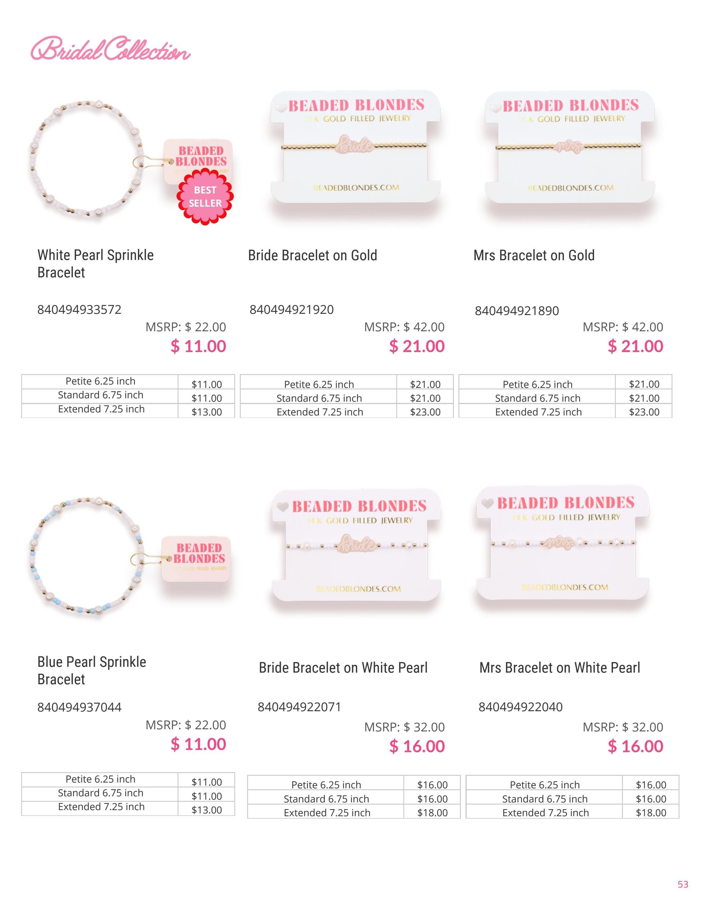 Beaded Blondes Jewelry Catalog Weekly Ad January 1 - December 31, 2026