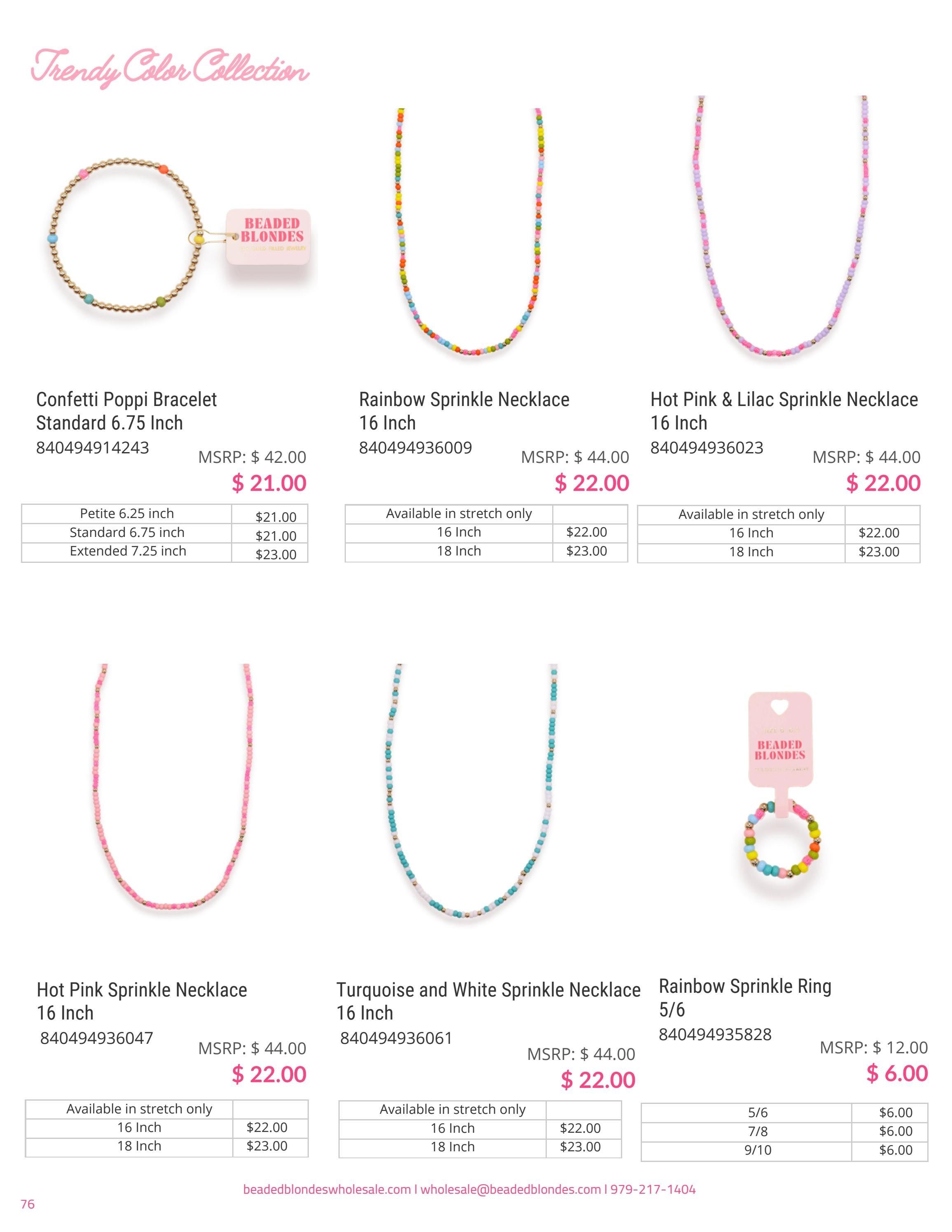 Beaded Blondes Jewelry Catalog Weekly Ad January 1 - December 31, 2026