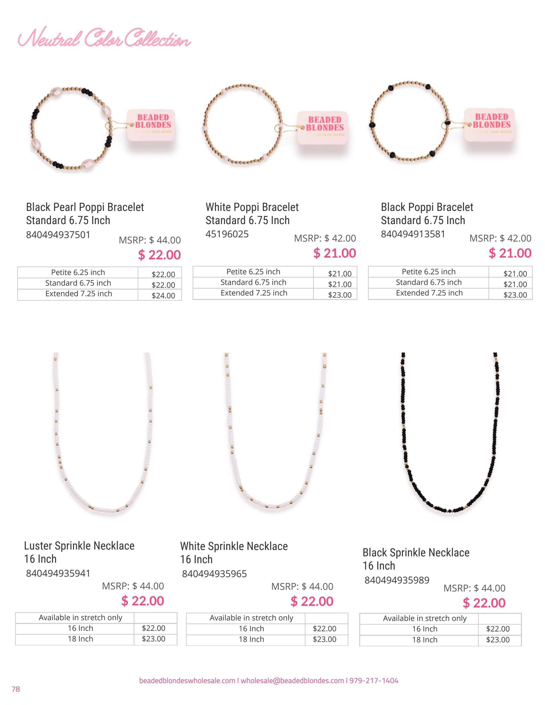 Beaded Blondes Jewelry Catalog Weekly Ad January 1 - December 31, 2026