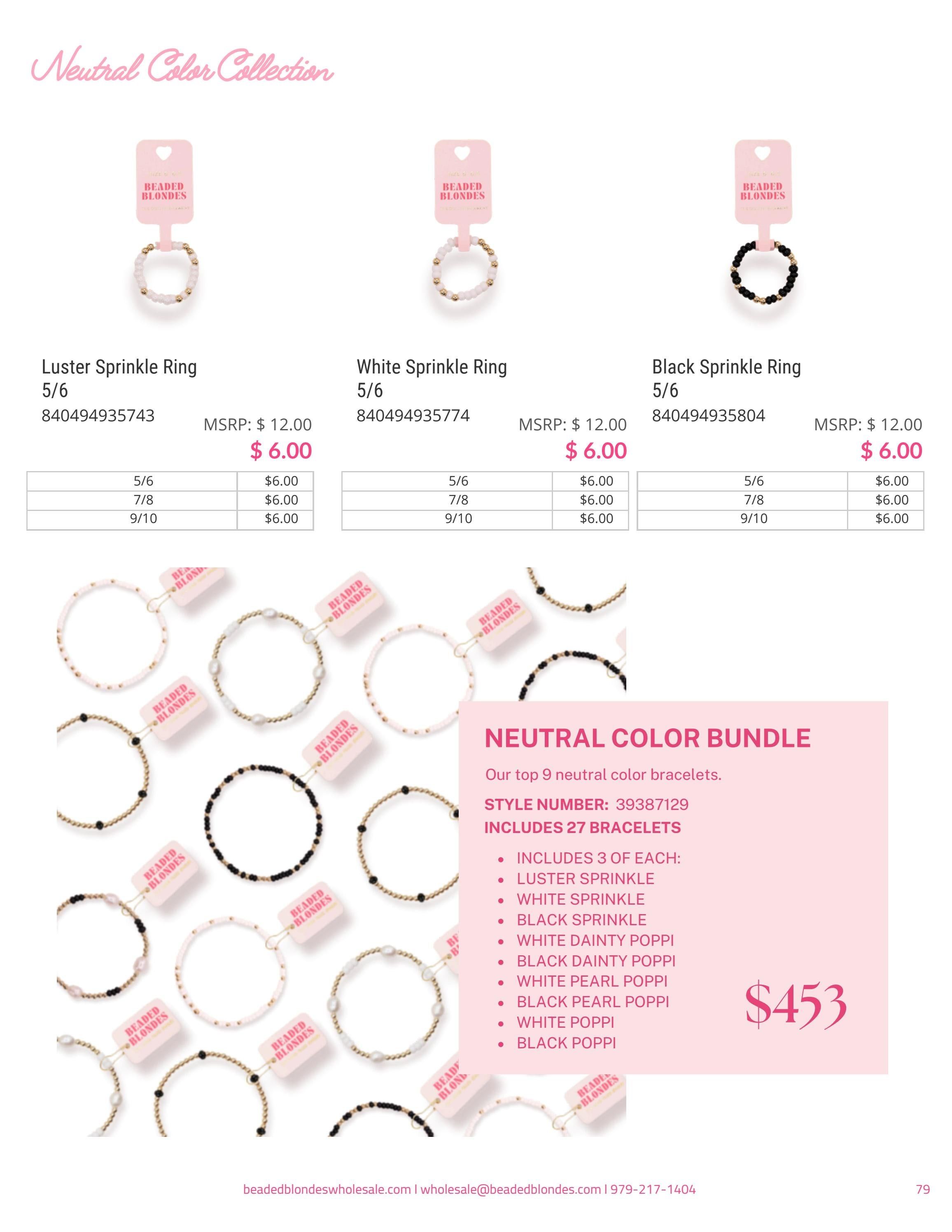 Beaded Blondes Jewelry Catalog Weekly Ad January 1 - December 31, 2026