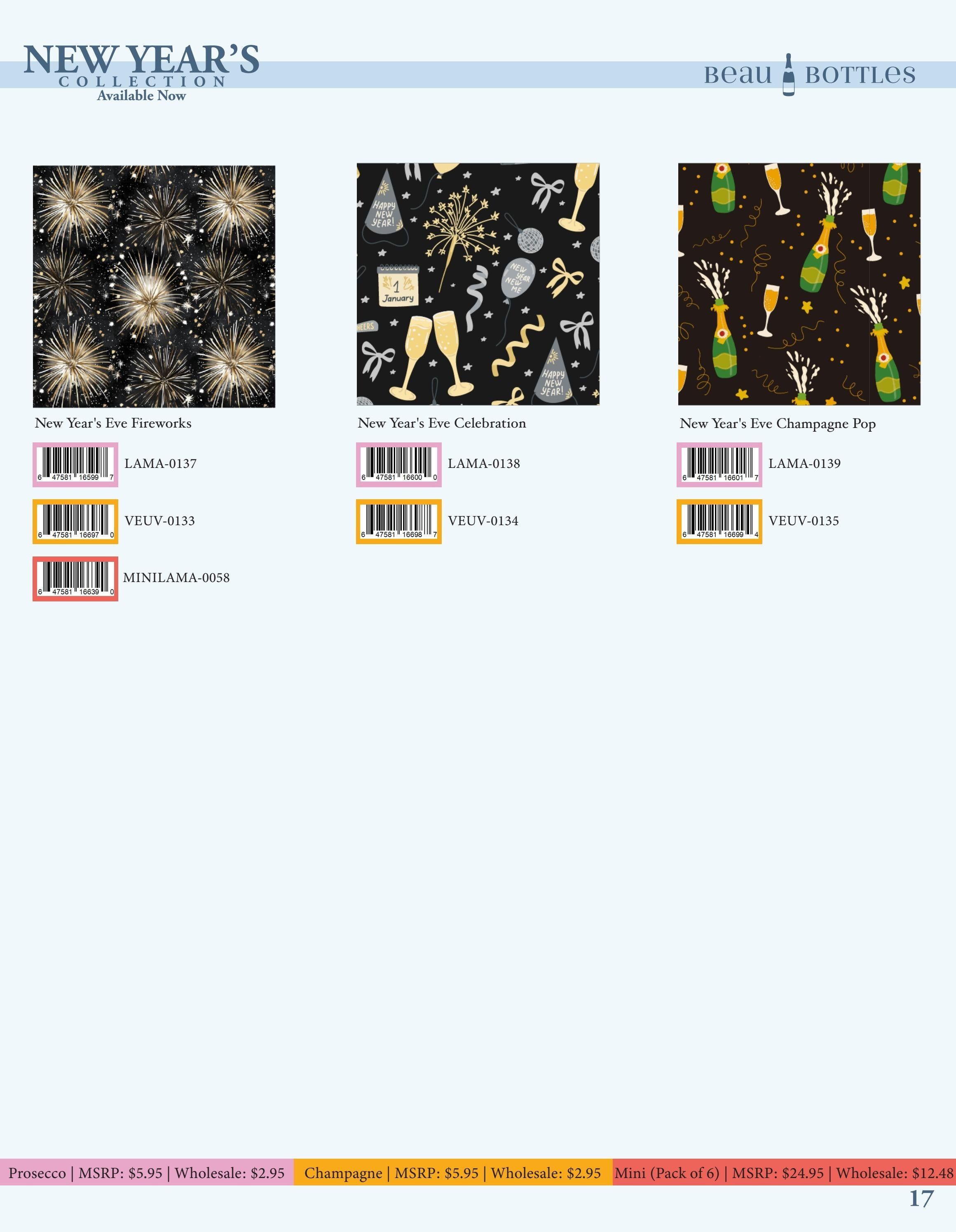 Beau Bottles Decorative Bottles Catalog Weekly Ad January 1 - December 31, 2026