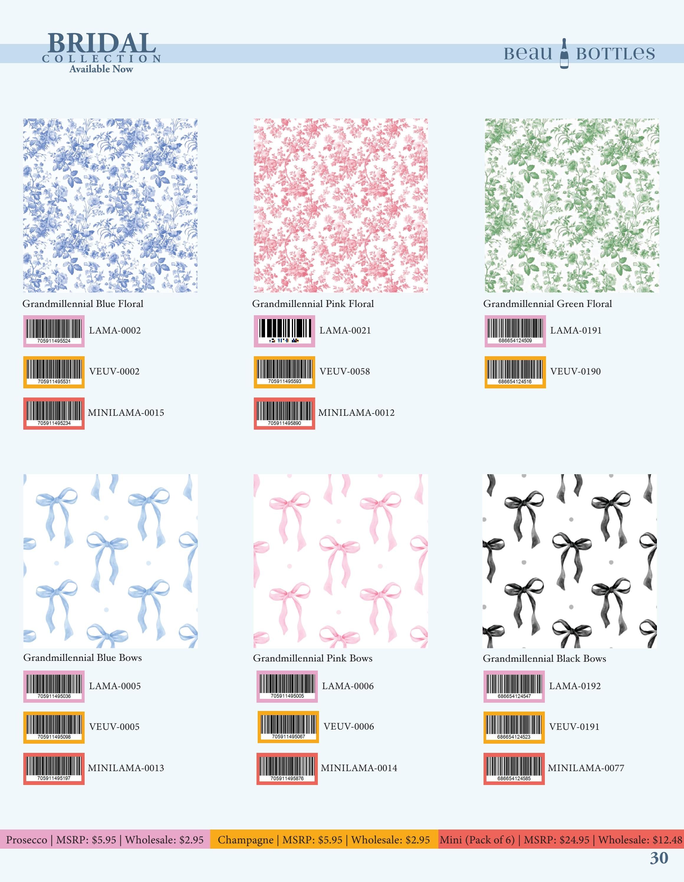 Beau Bottles Decorative Bottles Catalog Weekly Ad January 1 - December 31, 2026