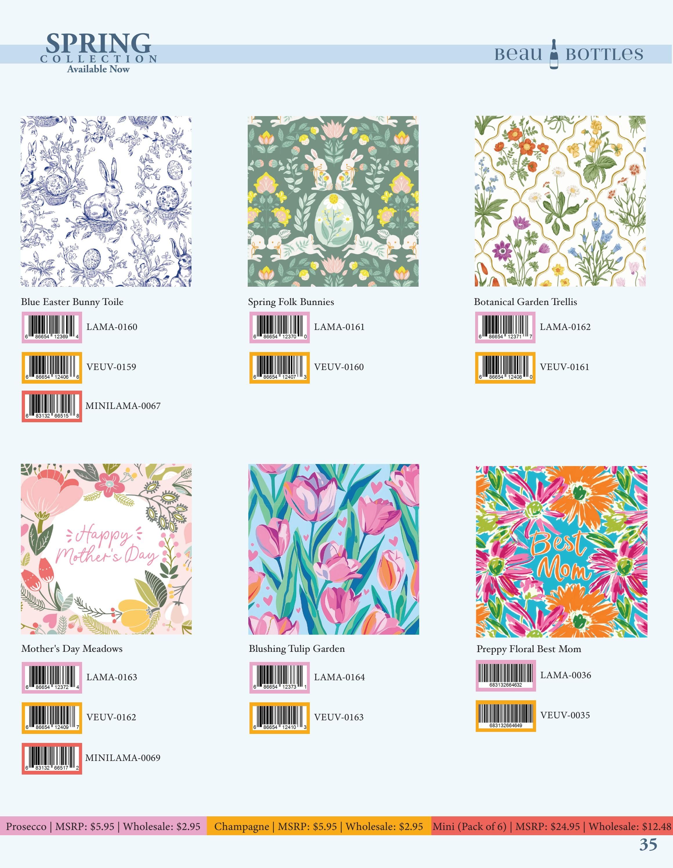 Beau Bottles Decorative Bottles Catalog Weekly Ad January 1 - December 31, 2026