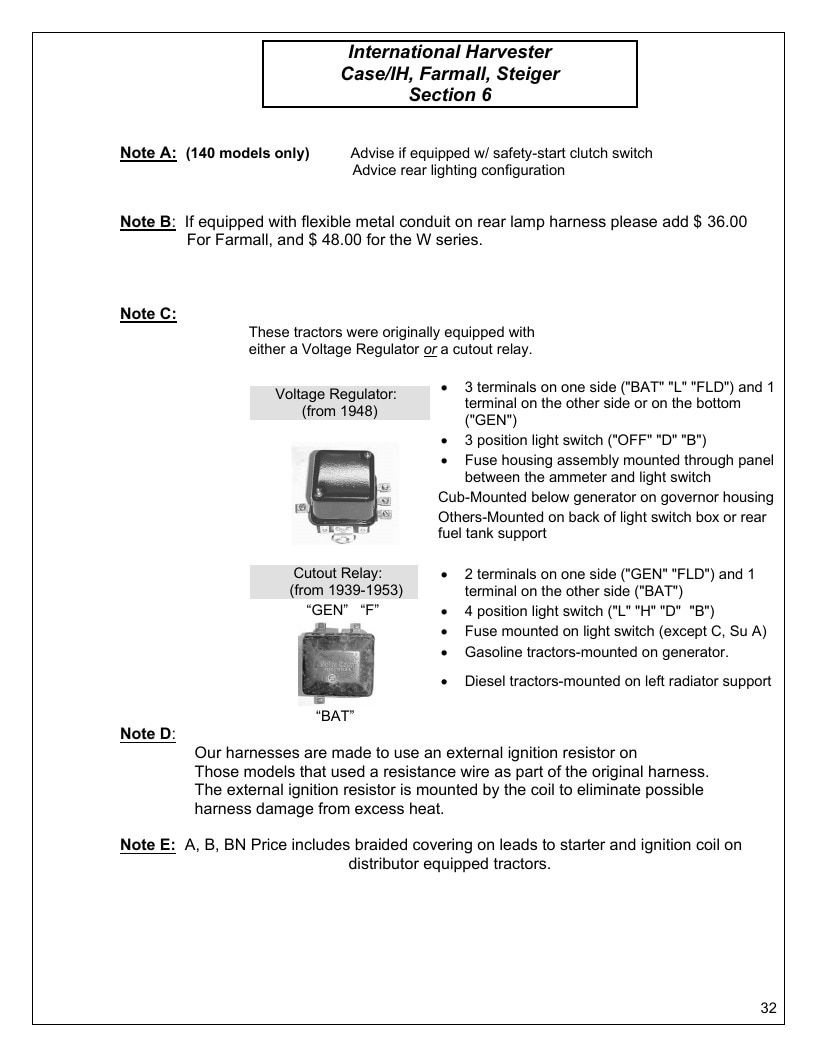 Agri-Services Wiring Harness Specialists Wiring Harness Catalog Weekly Ad January 1 - December 31, 2026