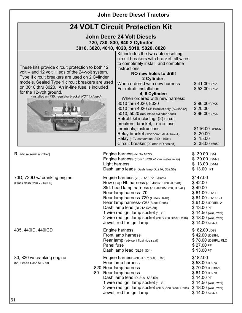 Agri-Services Wiring Harness Specialists Wiring Harness Catalog Weekly Ad January 1 - December 31, 2026
