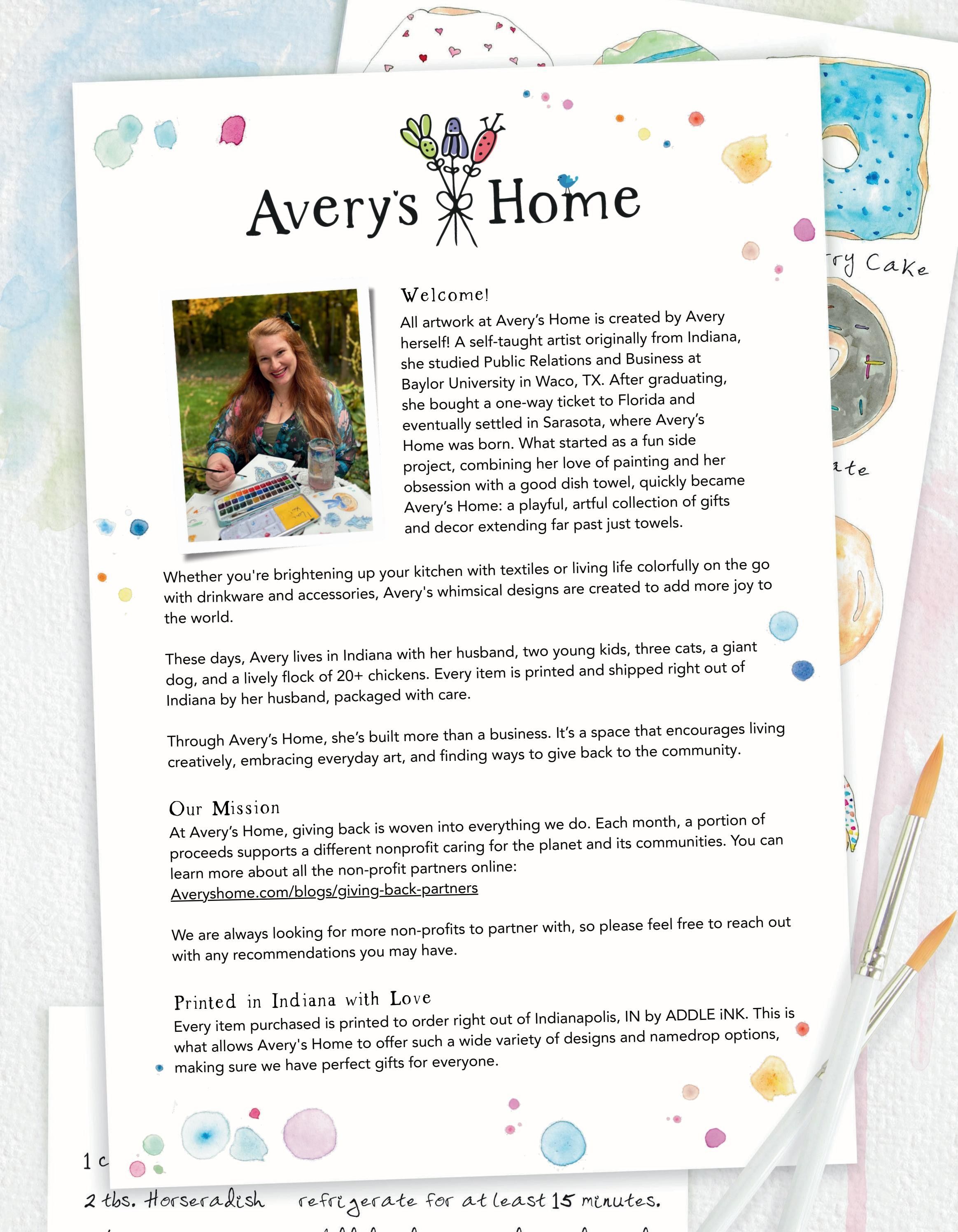 Avery's Home Fall and Winter Home Catalog Weekly Ad January 1 - December 31, 2026