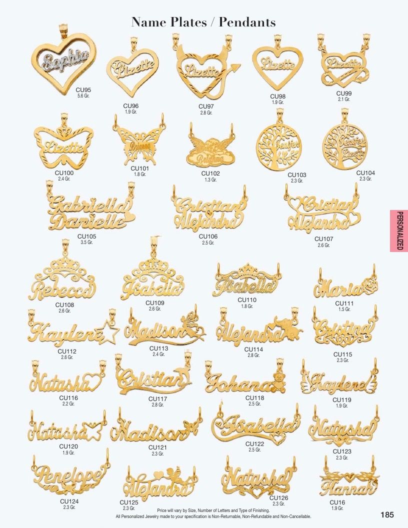 AZ Findings 14K Jewelry Catalog Weekly Ad January 1 - December 31, 2026