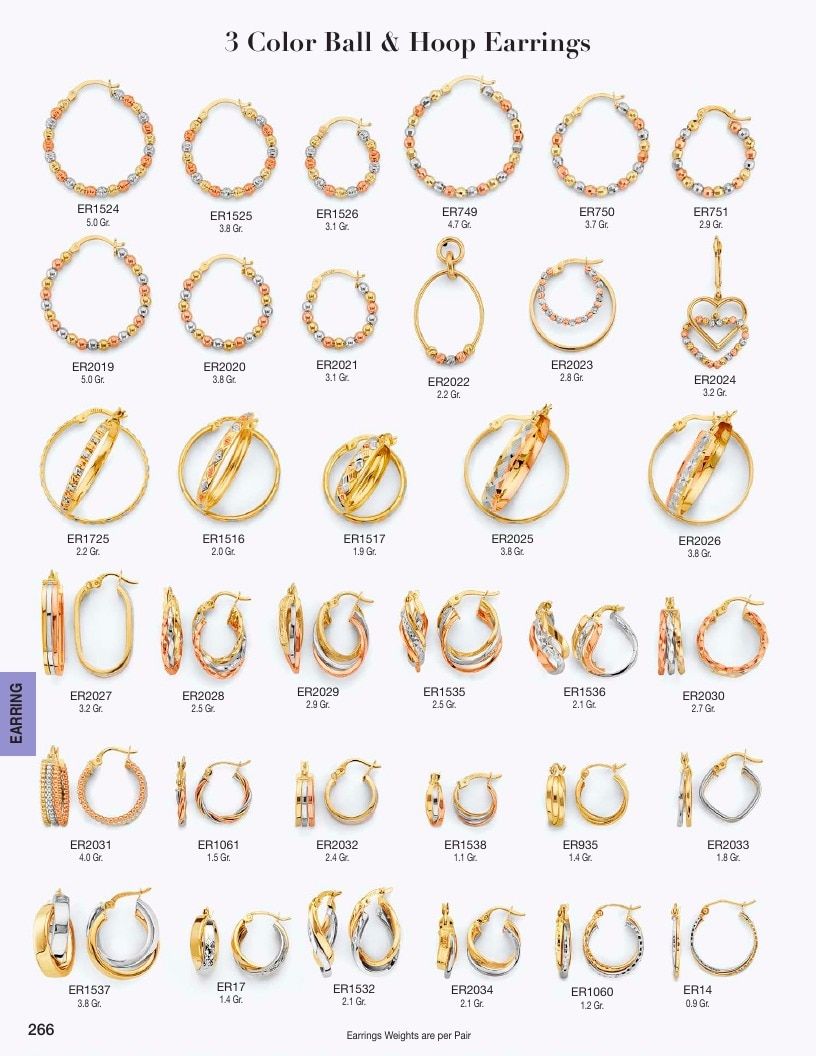 AZ Findings 14K Jewelry Catalog Weekly Ad January 1 - December 31, 2026